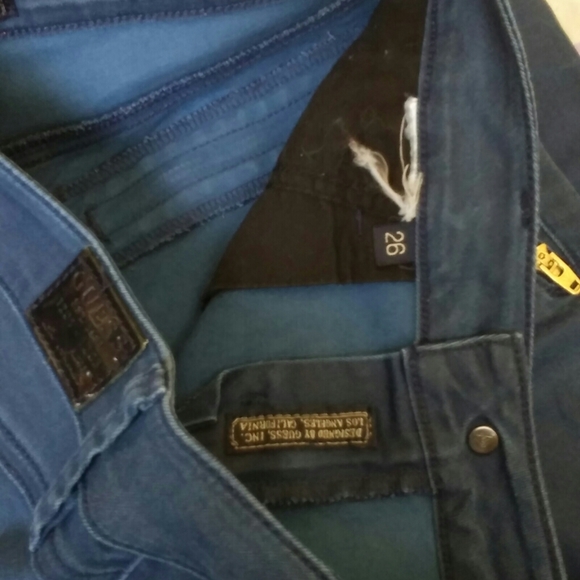 GUESS blue skinny jeans like new - Picture 4 of 4